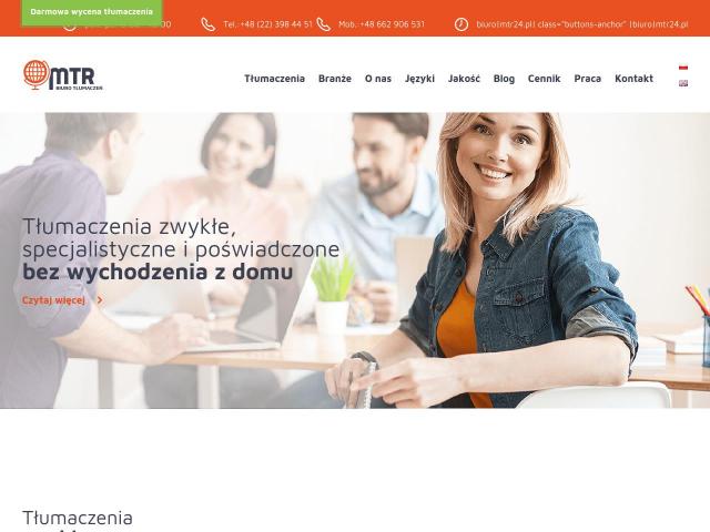 Biuro Tłumaczeń MTR