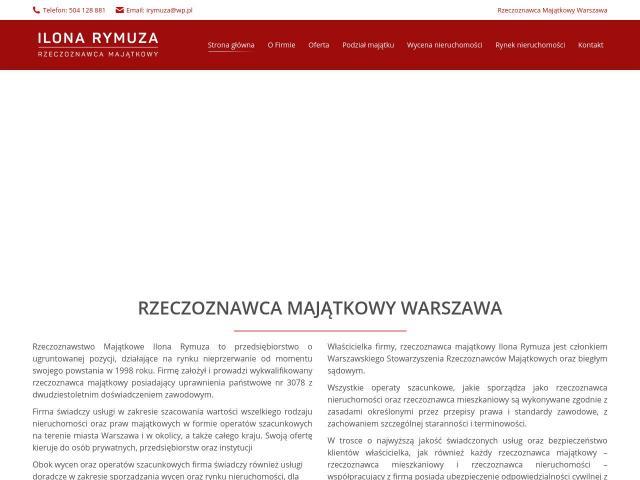 Rzeczoznawca Majątkowy Ilona Rymuza