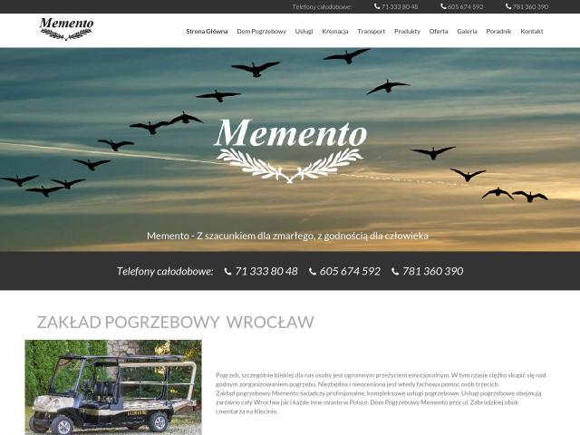 Zakład Pogrzebowy Memento s.c. Jerzy Cegiełka,Teresa Cegiełka